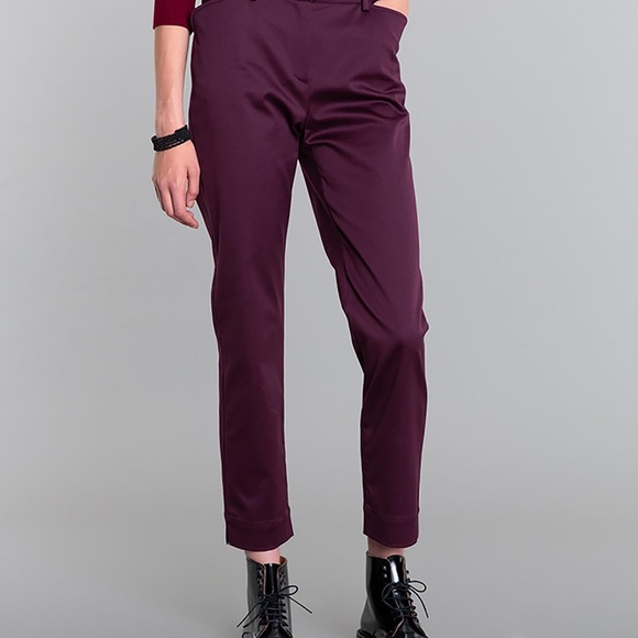 Agnis b Red Elvy Pant Size 38 NWT - Picture 1 of 7